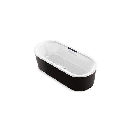 Kohler 63 in L, 28.31 in W, White, Cast Iron 29325-7-0